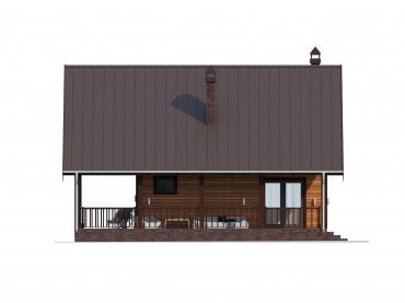 Проект каркасного дома к46