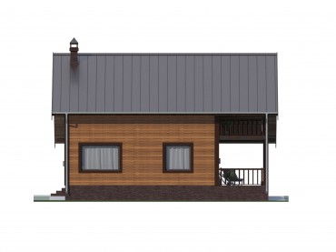 Проект каркасного дома к46