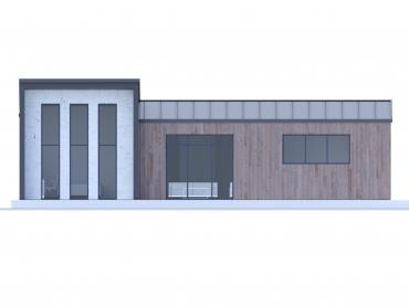 Проект каркасного дома к28