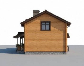 Проект деревянного дома 10-2179