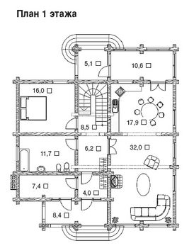 Проект деревянного дома 1559