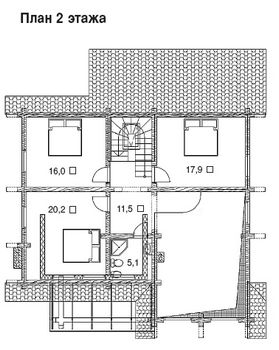 Проект деревянного дома 1559