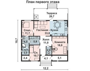 Проект каркасного дома 10-2237